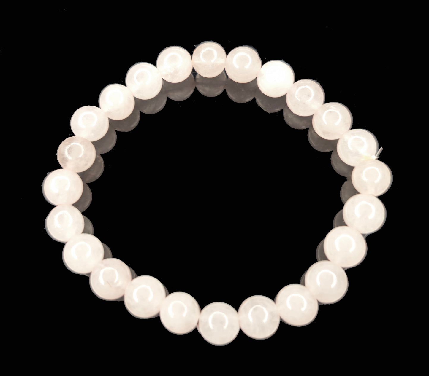 Rose Quartz Bracelet Close Up Detail – Ramaya Tatva