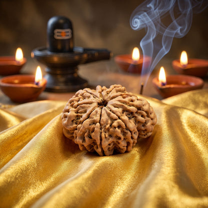 9 Mukhi Ganesha Rudraksha Nepal Origin – Nine Face Sacred Bead | Ramaya Tatva
