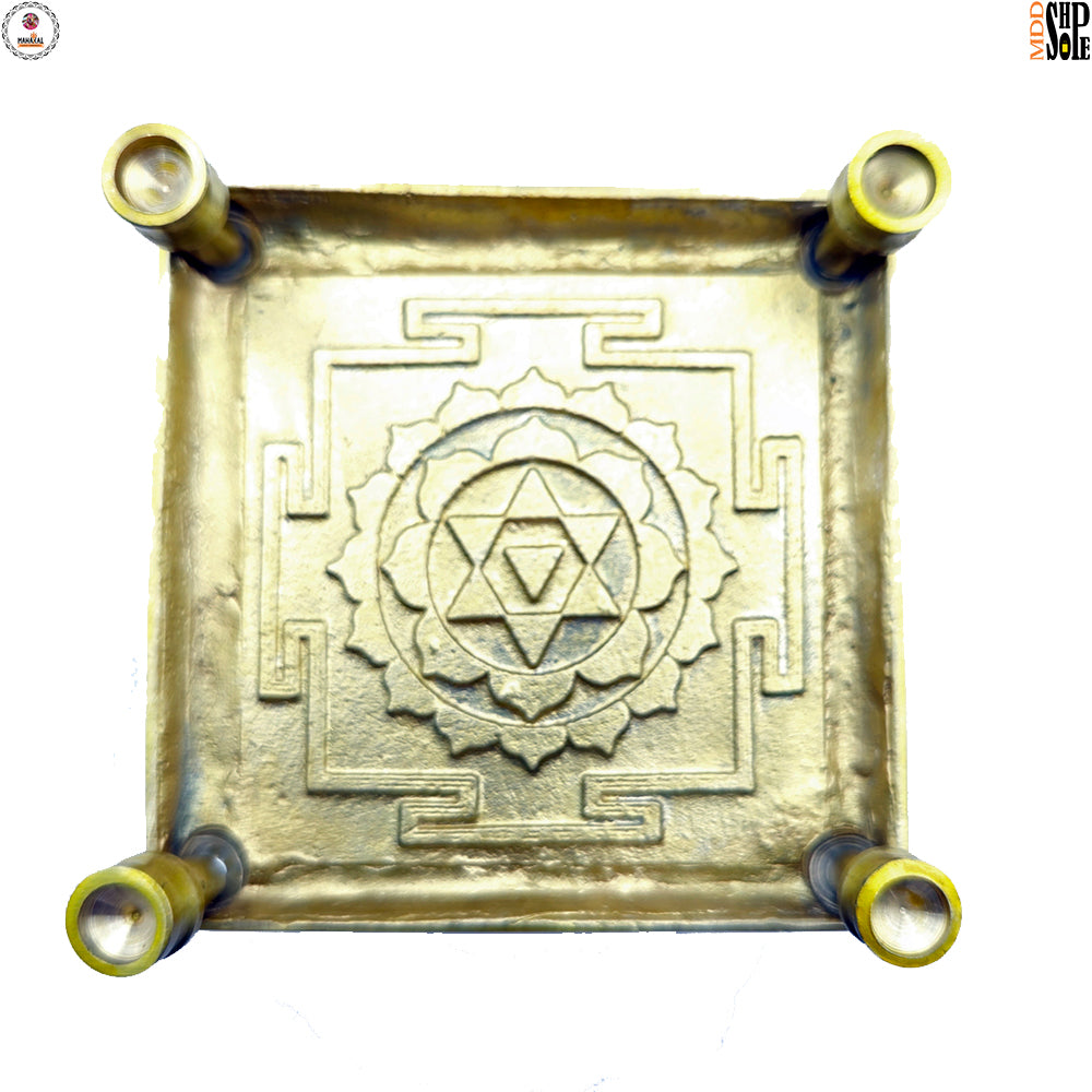 Shri Baglamukhi Yantra – Energised Yantra for Court Cases & Enemies
