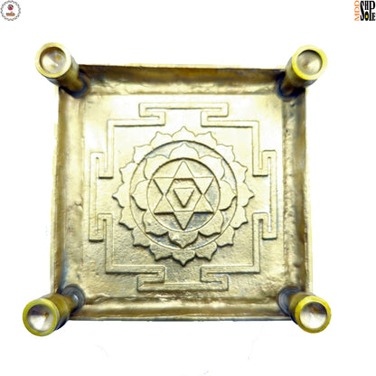 Shri Baglamukhi Yantra – Energised Yantra for Court Cases & Enemies
