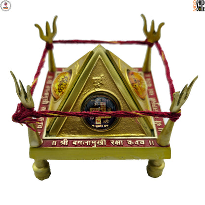 Shri Baglamukhi Chowki Yantra – Top View Full Design
