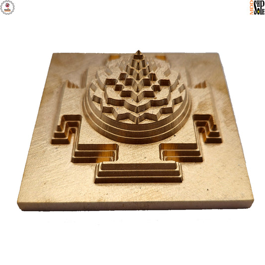 Copper 3D Maha Meru Shree Yantra