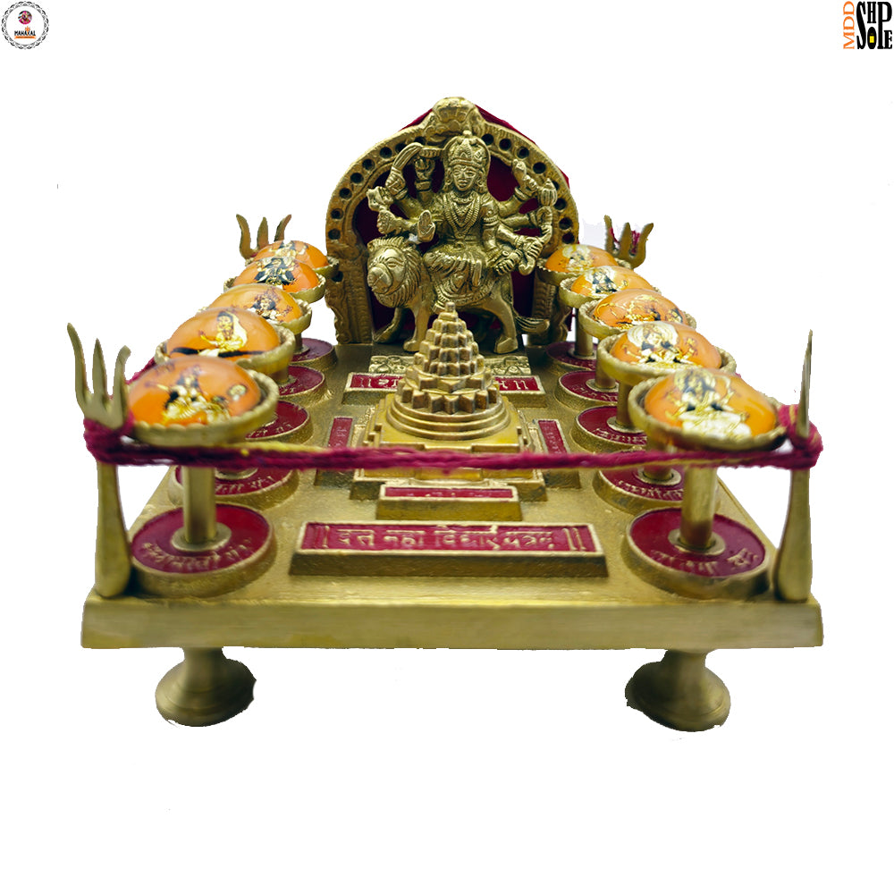 Dus Mahavidya Yantra Chowki