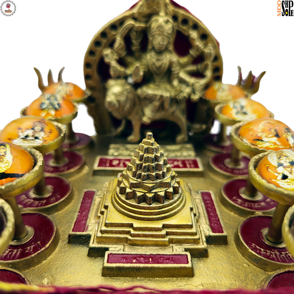 Dus Mahavidya Yantra Chowki