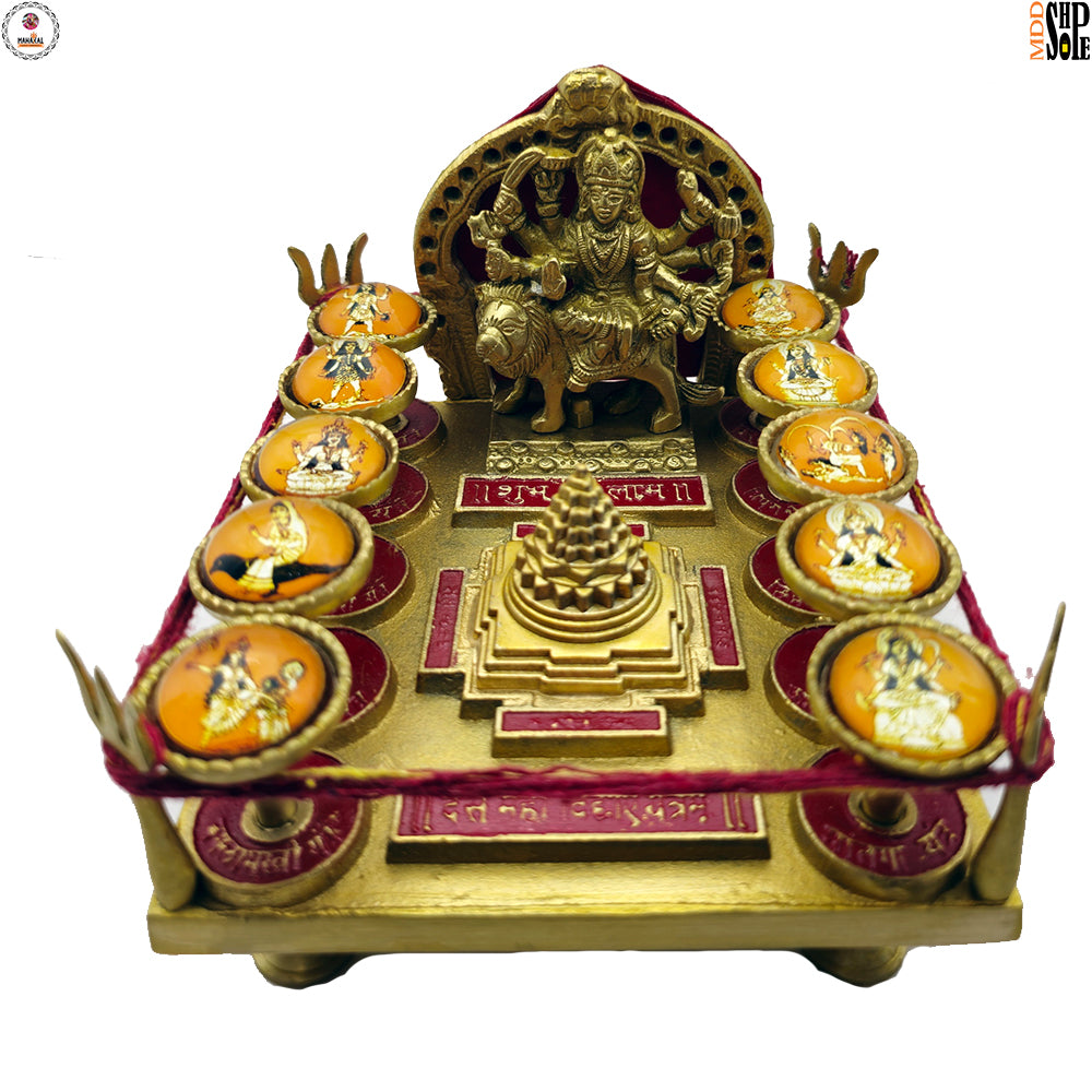 Dus Mahavidya Yantra Chowki