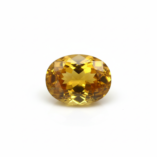 Natural Yellow Sapphire 6.36 ct Pukhraj certified gemstone
Lab certified Pukhraj astrology prosperity gemstone