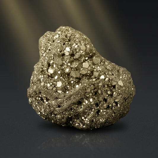 Raw Pyrite Stone – Natural Metallic Gold Mineral