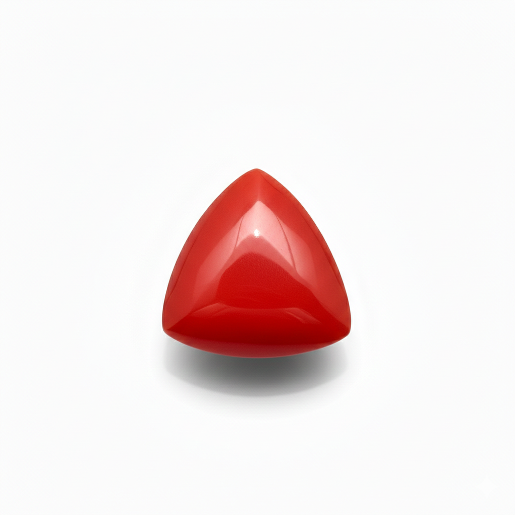 Red Coral Moonga 4.95 Carats – Natural Certified Red Coral Gemstone for Mars Mangal Graha | Ramaya Tatva
