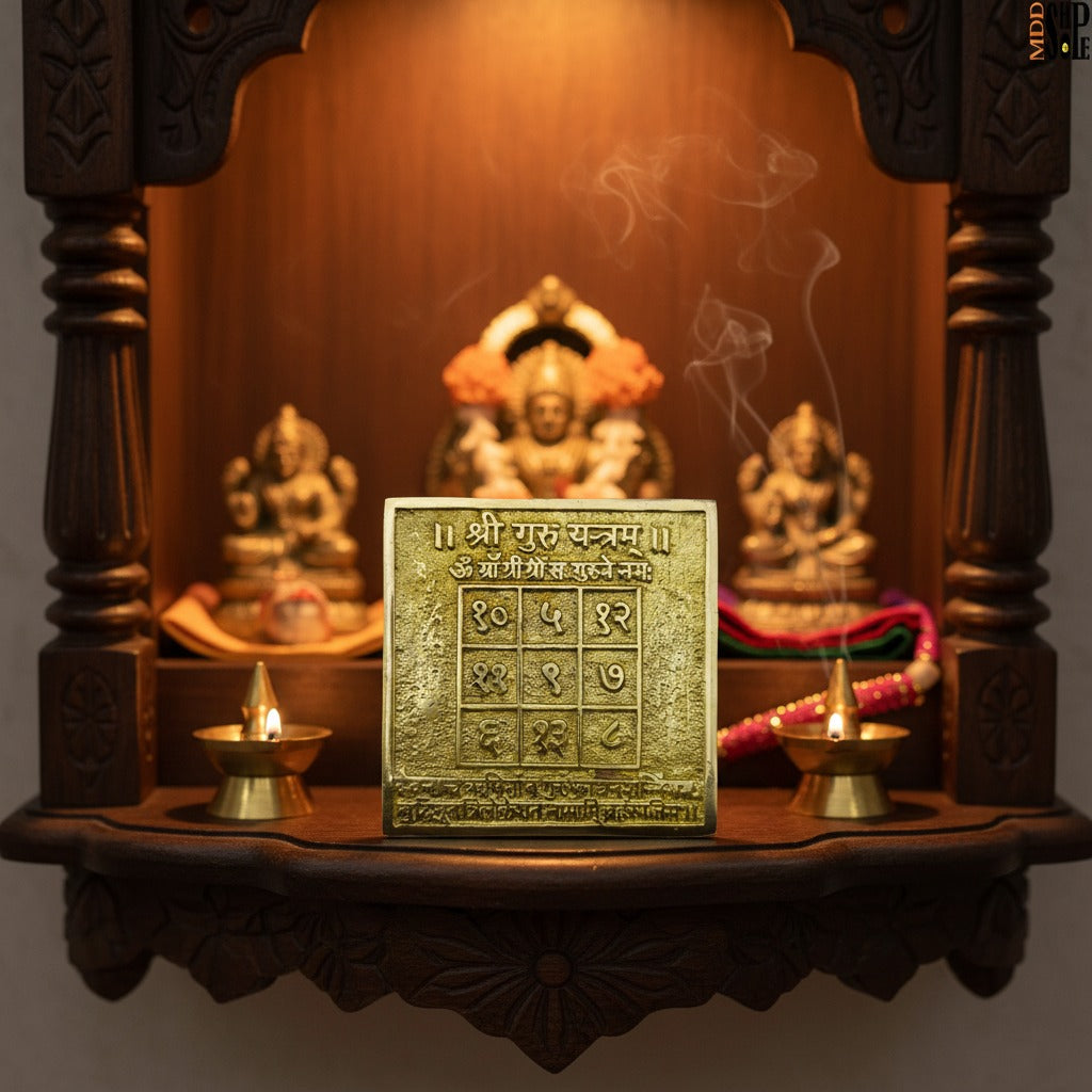 Panchdhatu Sidh Yantra for Home Office and Shop – Ramaya Tatva