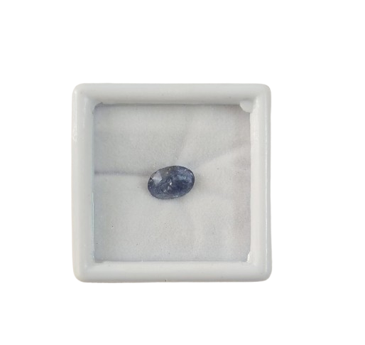 Close up natural blue sapphire oval cut gemstone

Deep royal blue Neelam stone transparent untreated

High quality Saturn gemstone blue sapphire detailed view