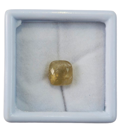 Yellow Sapphire Pukhraj 6.33 Carats – Natural Certified Gemstone for Jupiter & Prosperity