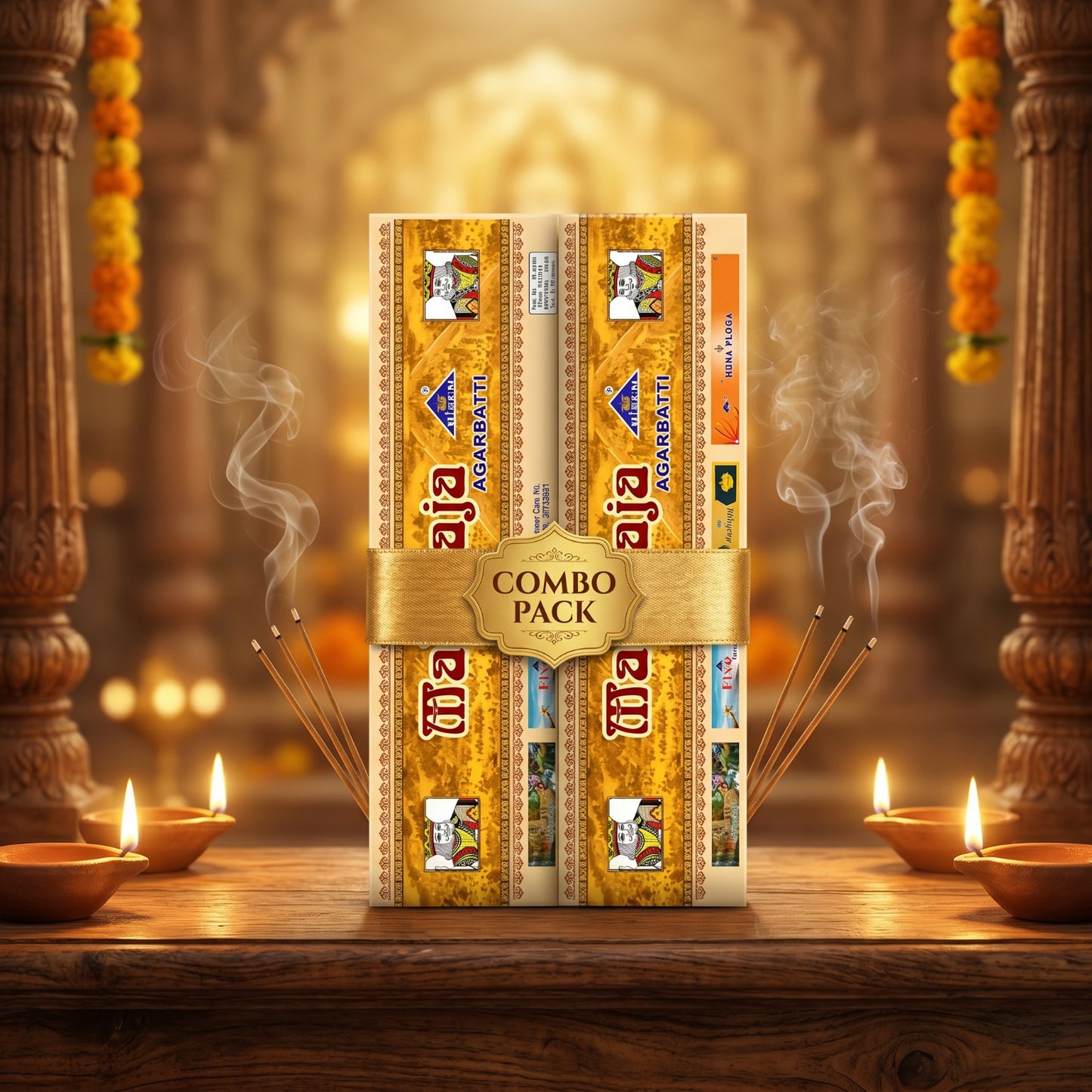 Maharaja Luxury Incense Sticks Combo Pack of 2 | Premium Long Lasting Agarbatti