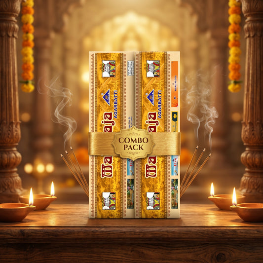 Maharaja Luxury Incense Sticks Combo Pack of 2 | Premium Long Lasting Agarbatti