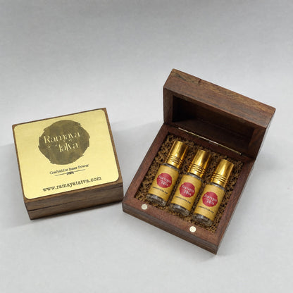 Attar Trio – Unisex Combo of 3 Fragrances