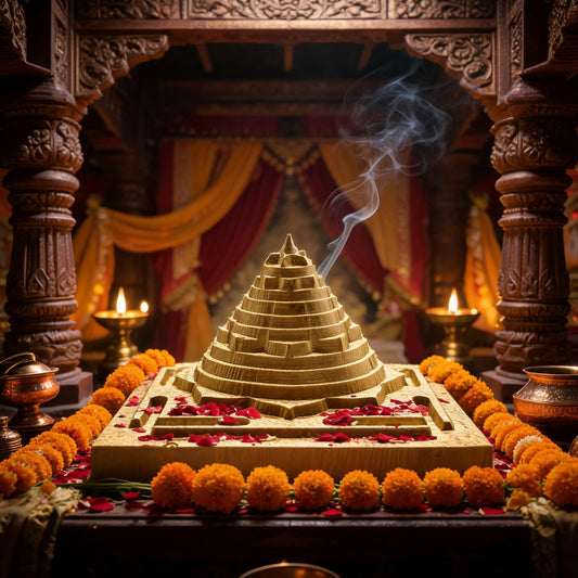 Mahamrityunjaya Yantra (Big) Brass