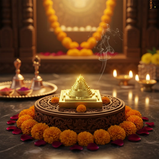Maha Mrityunjaya Yantra Meru CNC