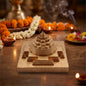 Pure Copper Maha Meru Shree Yantra – Front View for Puja at Home
