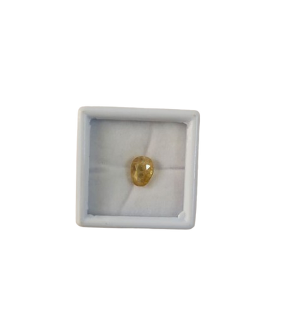 Yellow Sapphire Pukhraj 6.36 Carats – Natural Certified Gemstone for Jupiter & Prosperity